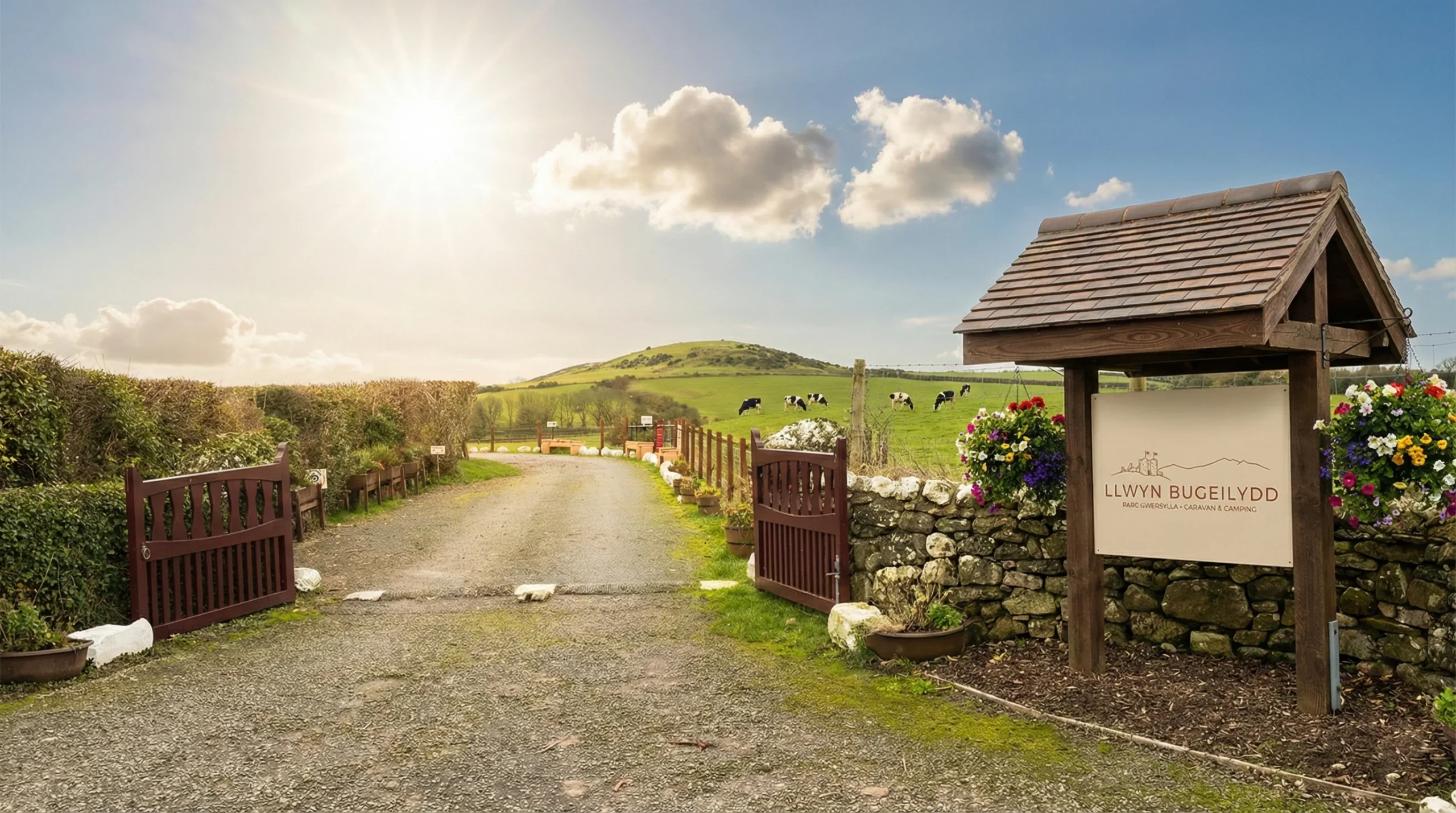 llwyn bugeilydd parc gwersylla caravan & camping