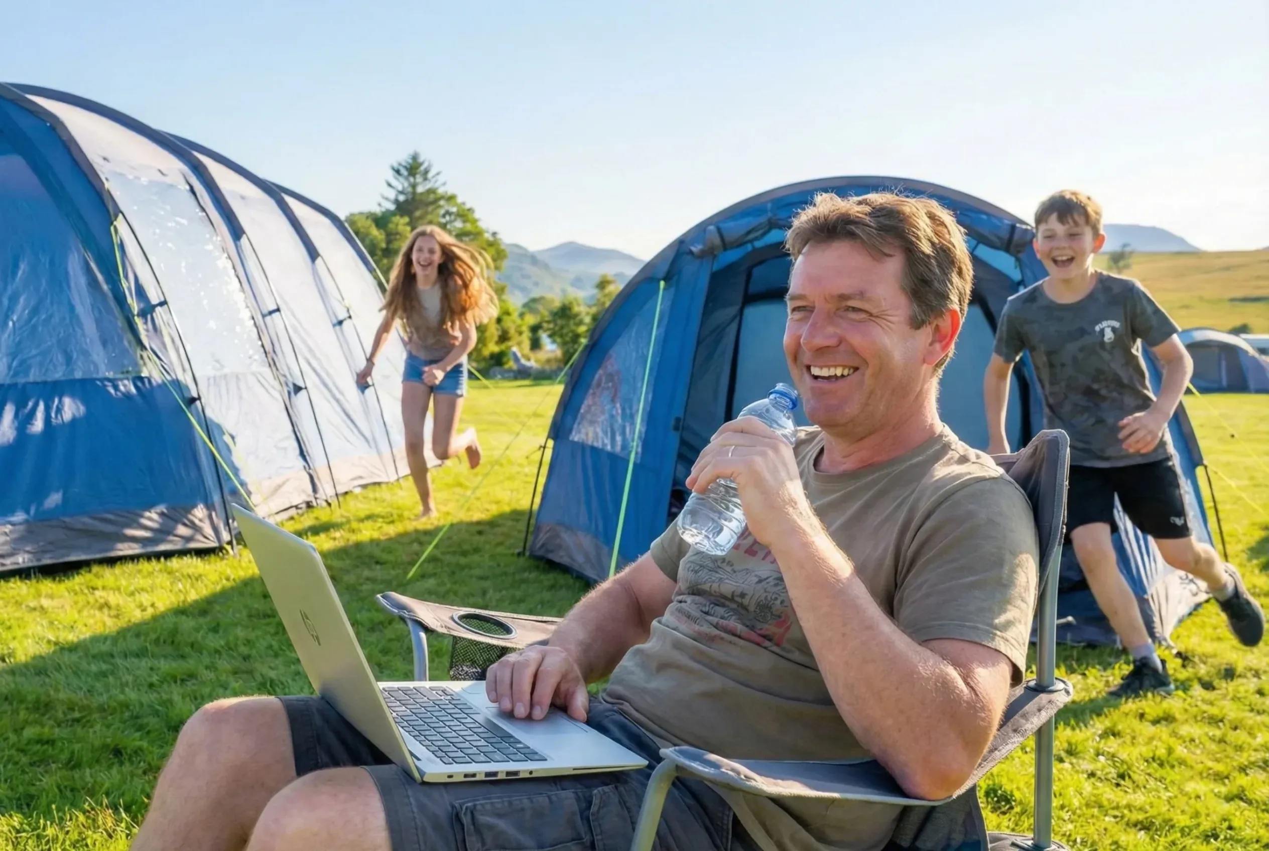 llwyn bugeilydd parc gwersylla caravan camping 17 scaled