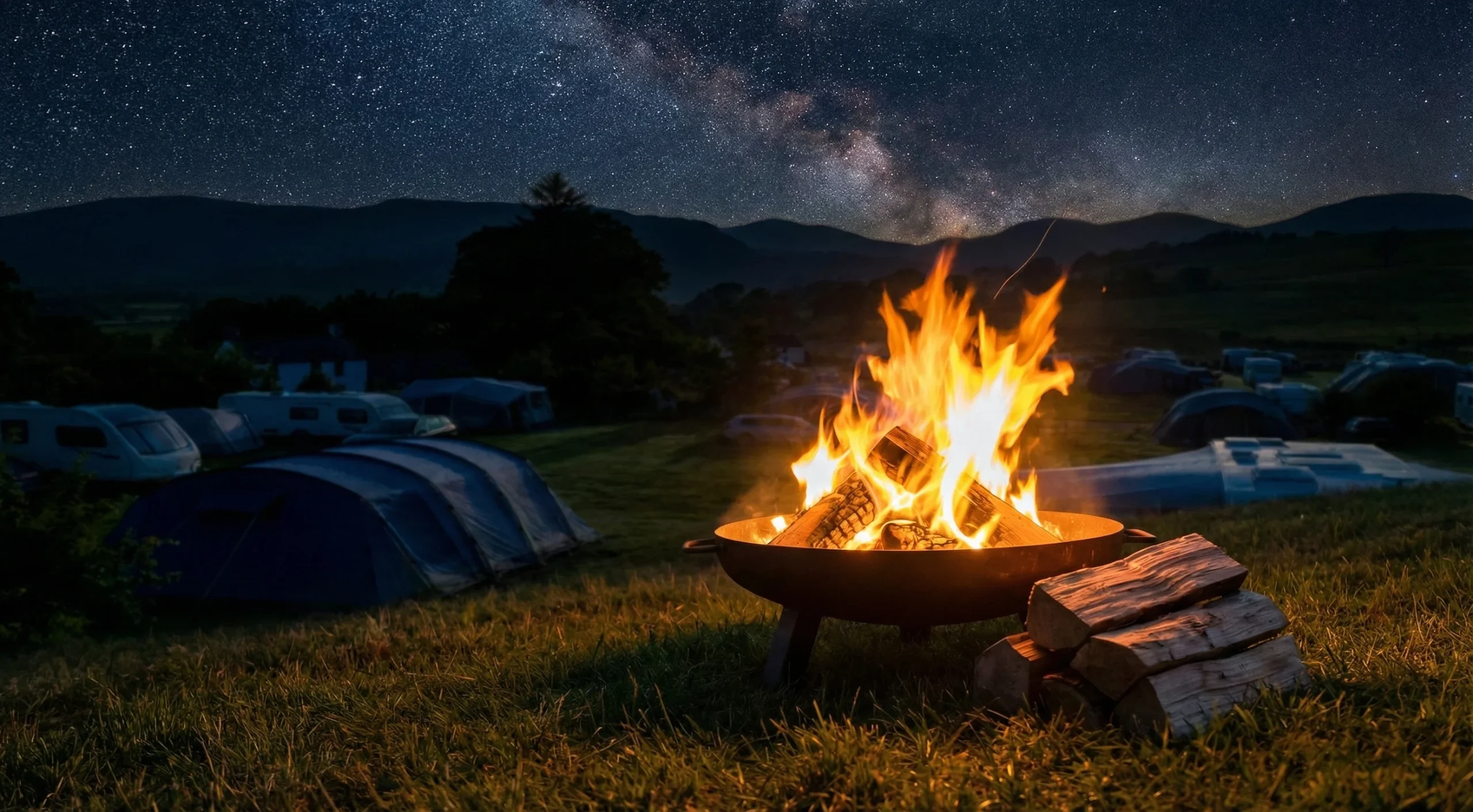 Llwyn Bugeilydd Parc Gwersylla Caravan & Camping-2 llwyn bugeilydd parc gwersylla caravan & camping 2